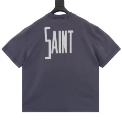 Alternative view of SAINT MICHAEL T-shirts & Vests Cotton (Gray) S-XL 130202606040402_89