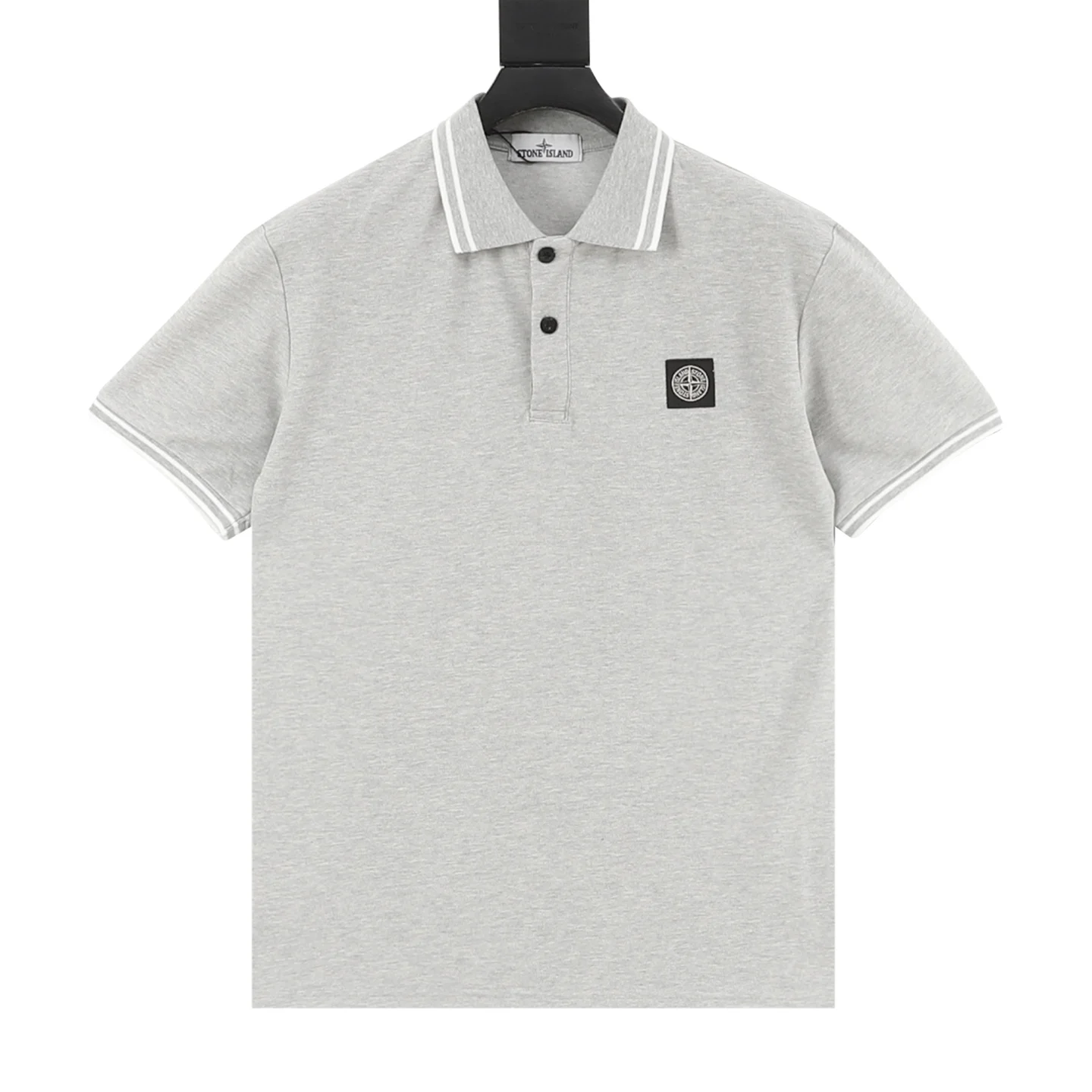 STONE ISLAND Shirts & Polos Cotton (Grey-White-Black) M-XXL 140202606040547_89