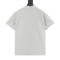 Alternative view of STONE ISLAND Shirts & Polos Cotton (Grey-White-Black) M-XXL 140202606040547_89