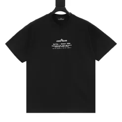 STONE ISLAND T-shirts & Vests Cotton (Black) M-3XL 130202606040340_89