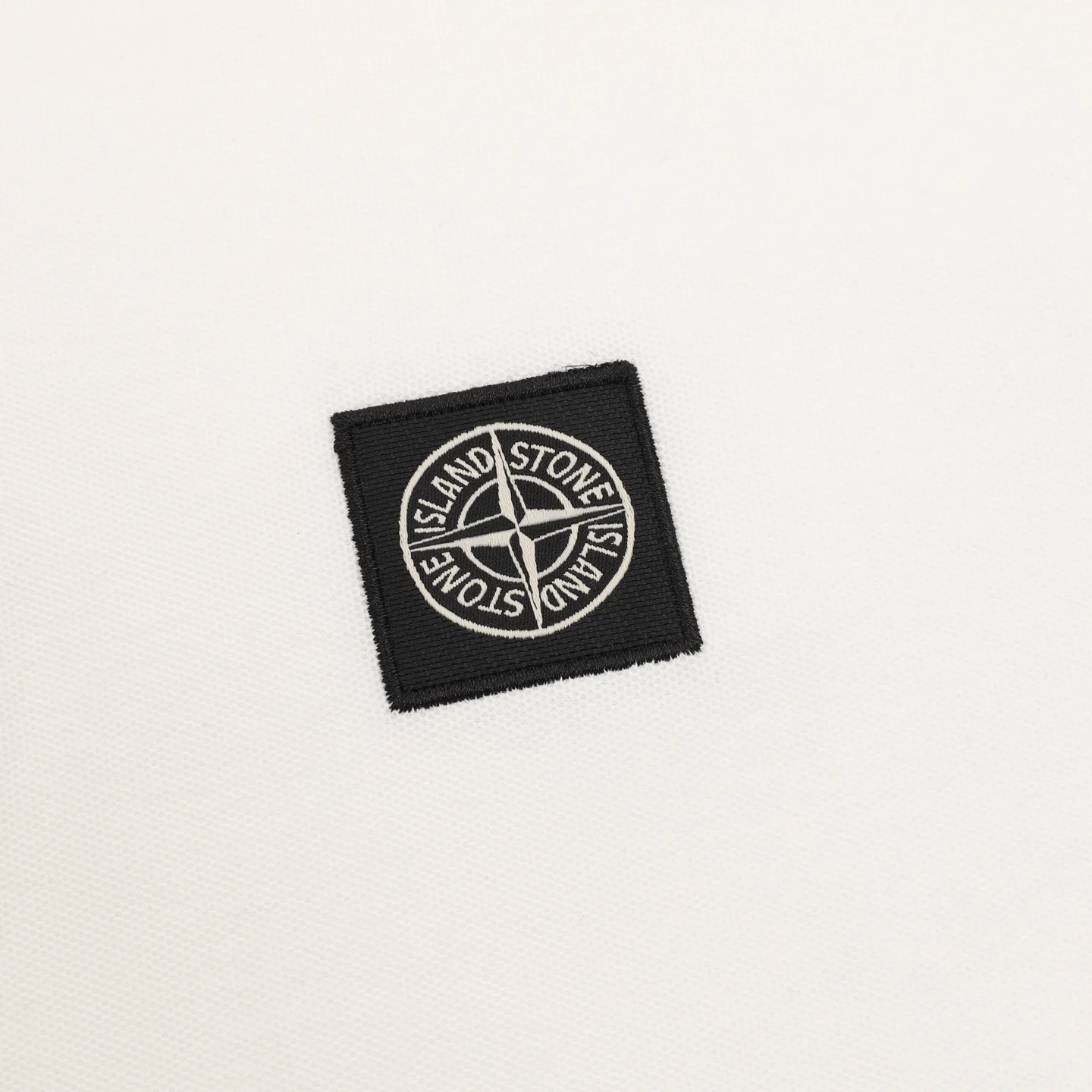 STONE ISLAND T-shirts & Vests Cotton (White-Black) M-XXL 140202606040546_89 - Image 4