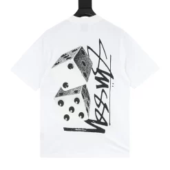 Alternative view of STUSSY T-shirts & Vests Cotton (White-Black) S-XL 120202606040533_79