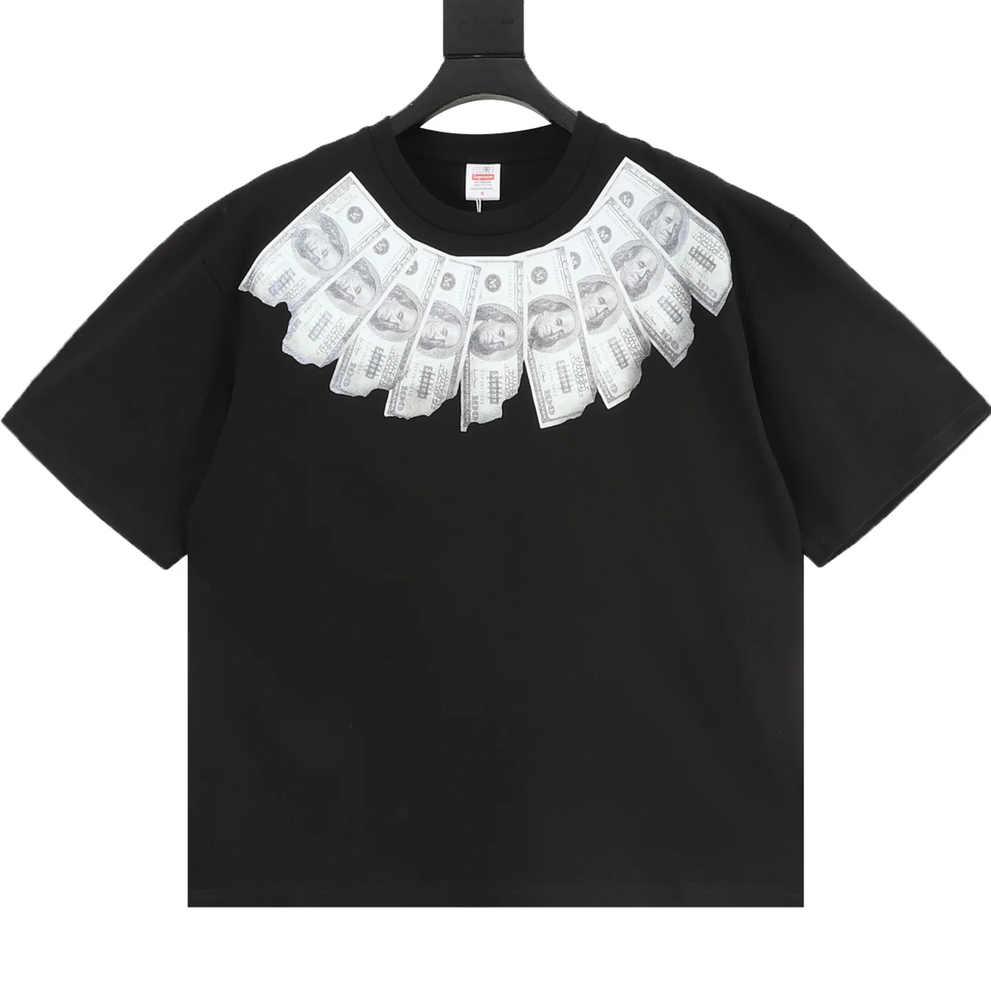 SUPREME T-shirts & Vests Cotton (Black-White) S-XL 140202606040542_89