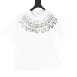 SUPREME T-shirts & Vests Cotton (White-Green) S-XL 140202606040541_89
