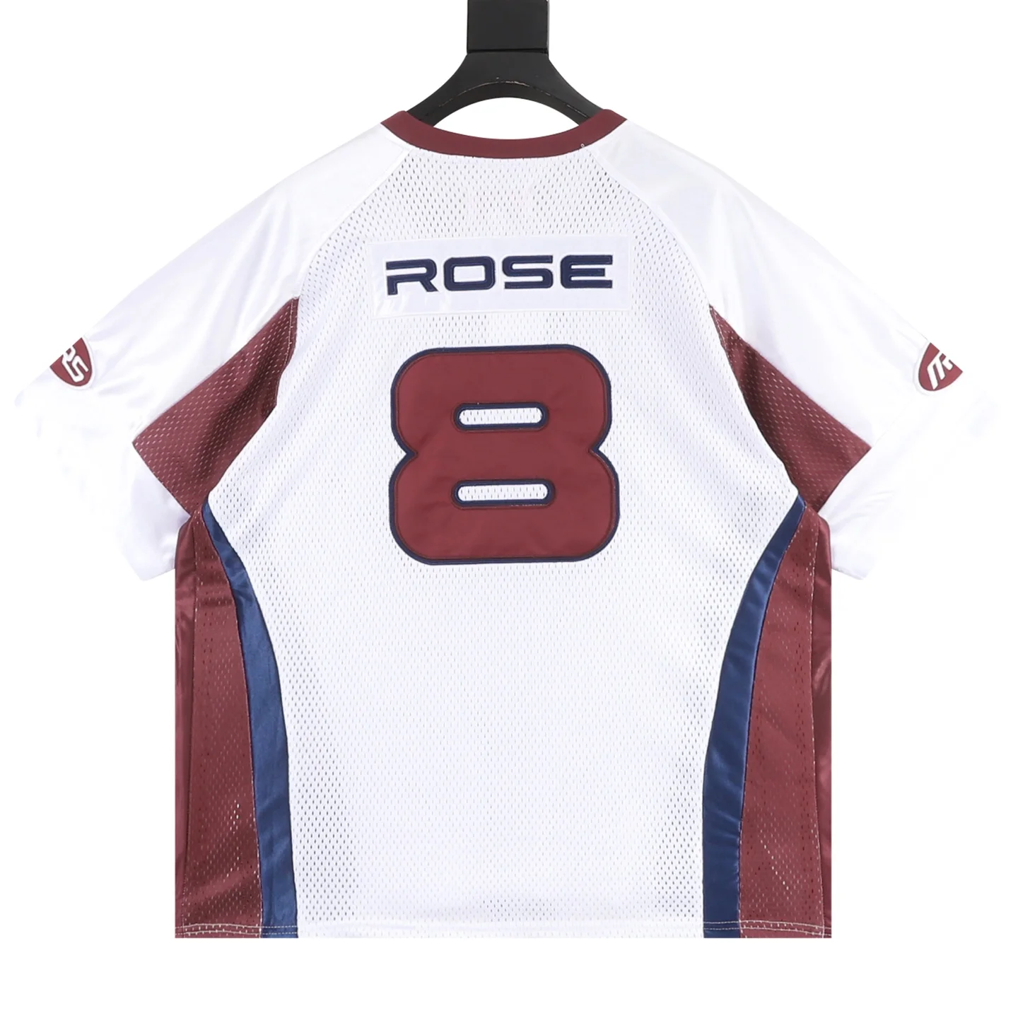 Alternative view of SUPREME T-shirts & Vests Polyester (White-Burgundy-Blue) S-XL 220202606040539_109