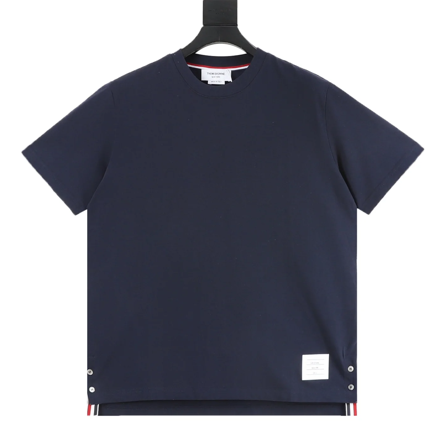 THOM BROWNE T-shirts & Vests Cotton (Navy) 1-4 130202606040502_89