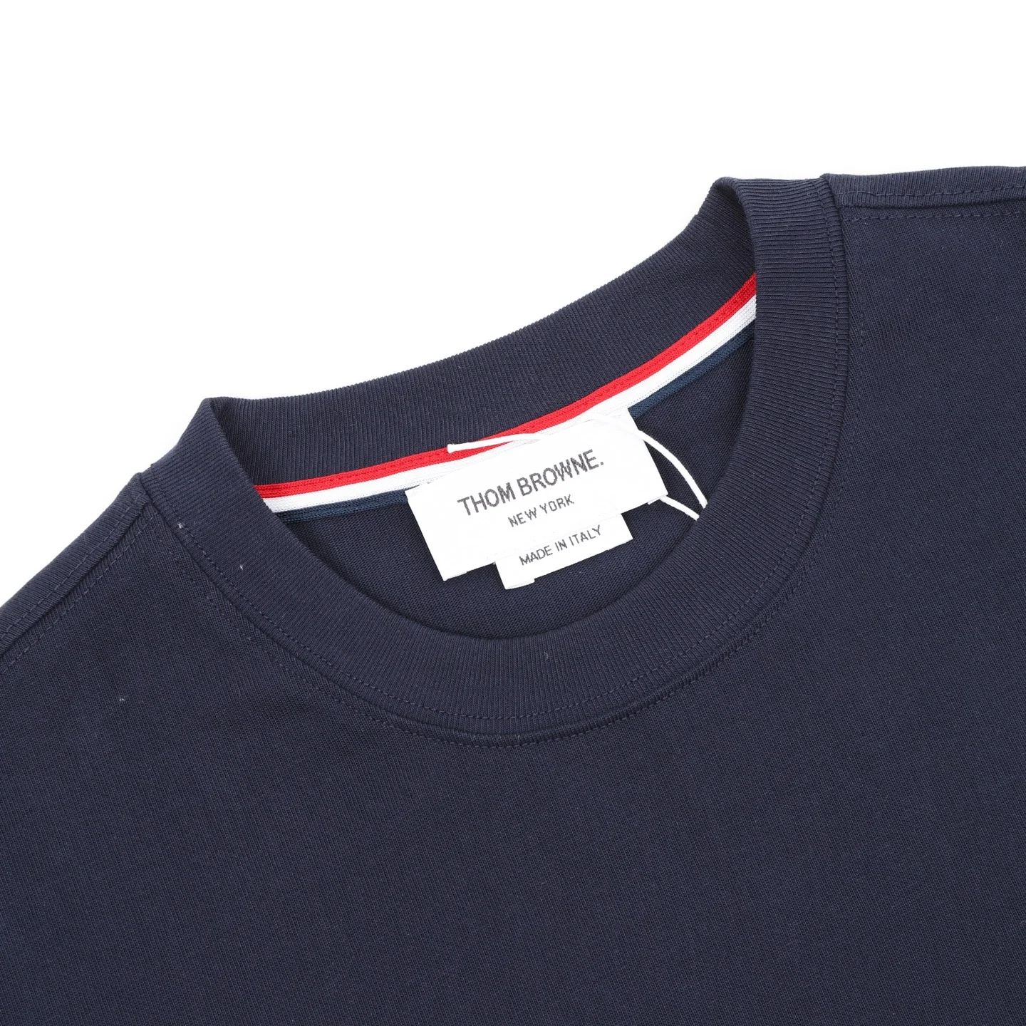 THOM BROWNE T-shirts & Vests Cotton (Navy) 1-4 130202606040502_89 - Image 3