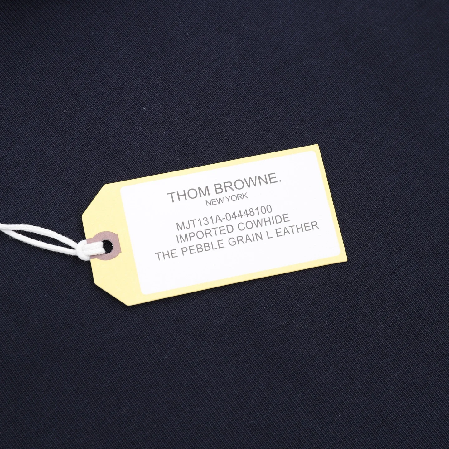 THOM BROWNE T-shirts & Vests Cotton (Navy) 1-4 130202606040502_89 - Image 4