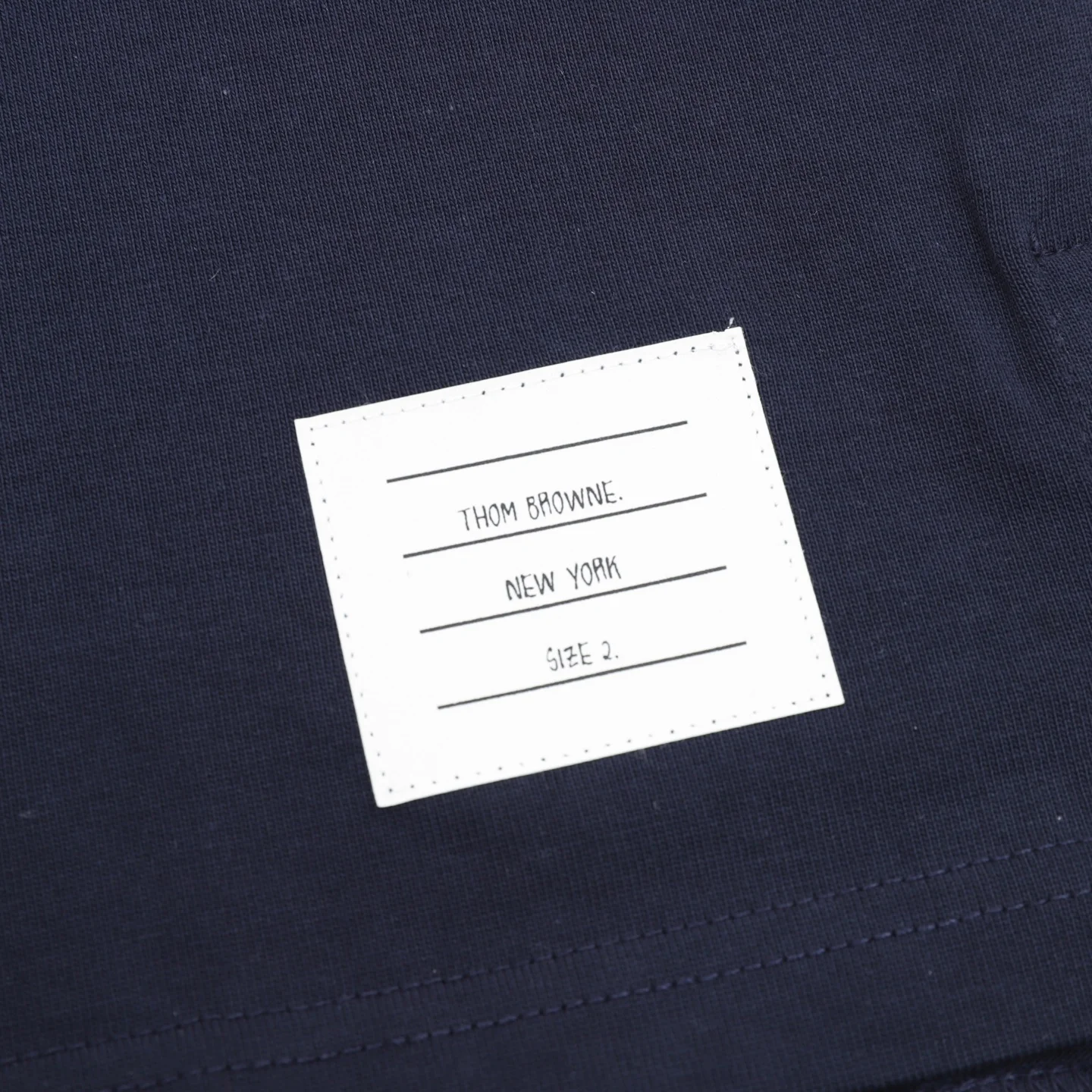 THOM BROWNE T-shirts & Vests Cotton (Navy) 1-4 130202606040502_89 - Image 5