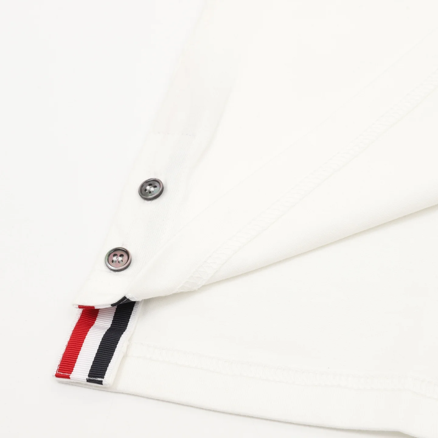 THOM BROWNE T-shirts & Vests Cotton (White) 1-4 130202606040501_89 - Image 8