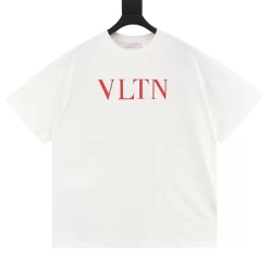 VALENTINO T-shirts & Vests Cotton (White-Red) S-XL 120202606040666_79