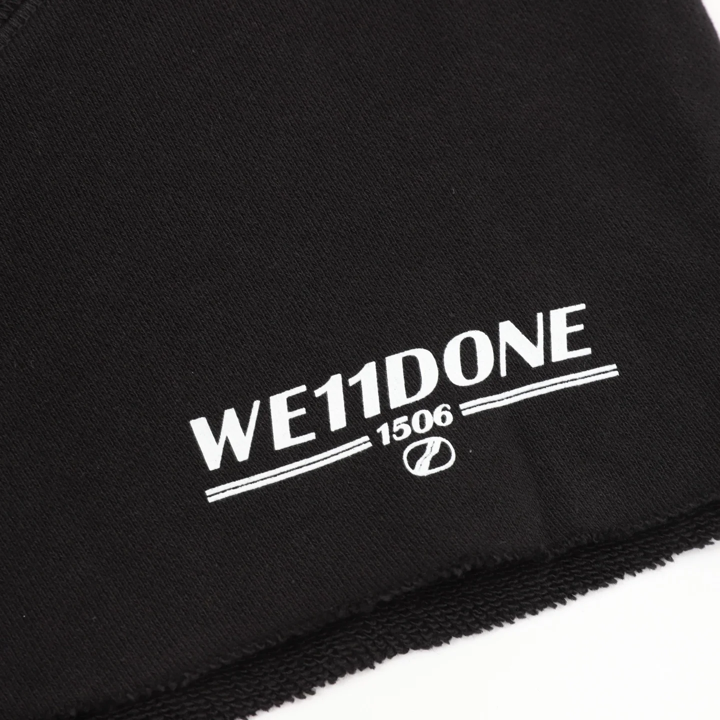 WE11DONE Trousers & Shorts Cotton (Black) S-XL 140202606040407_89 - Image 4