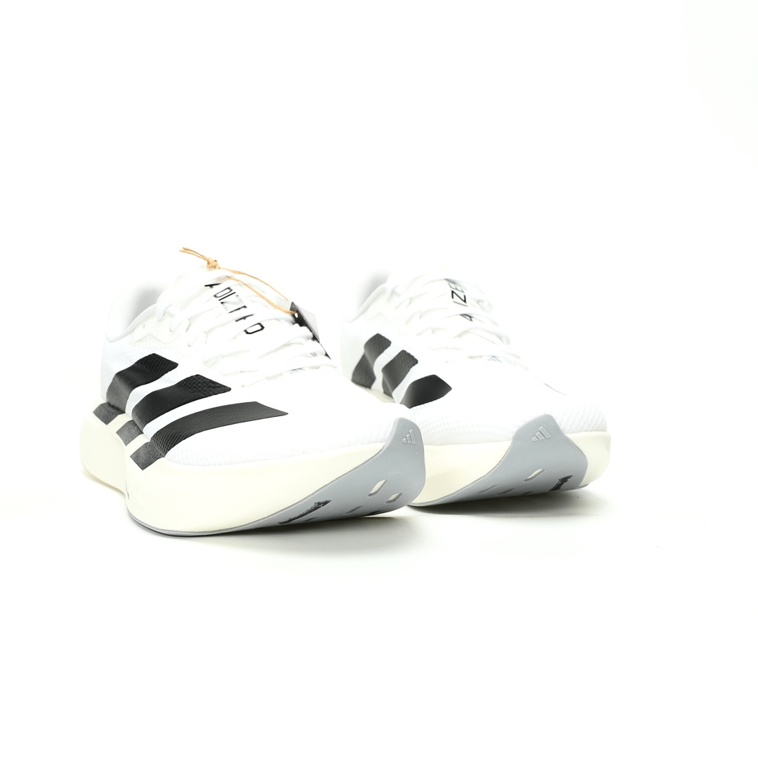 Adidas Adizero Adios Pro Evo SL White Black JR4736 - Image 5
