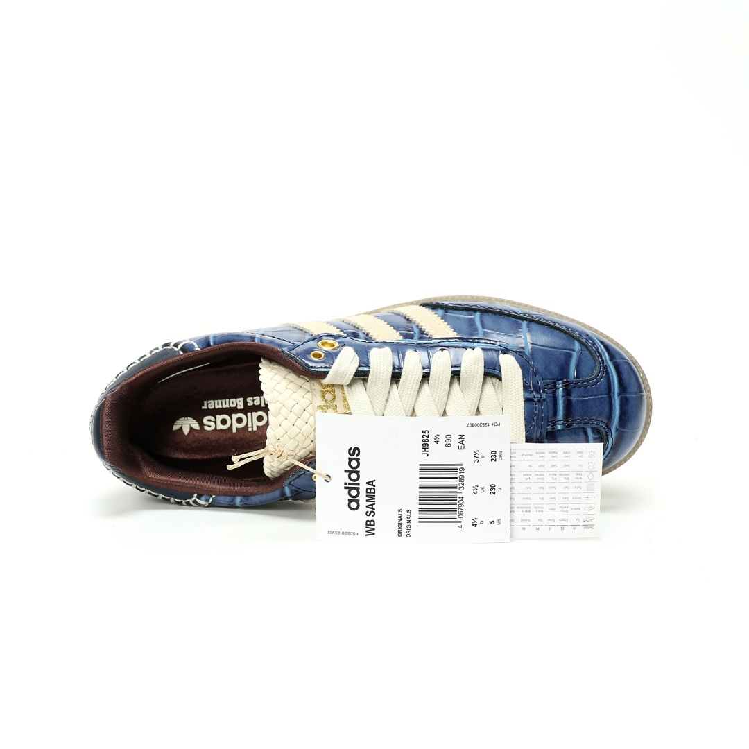 Adidas Originals Samba OG Navy Croc JH9825 - Image 4