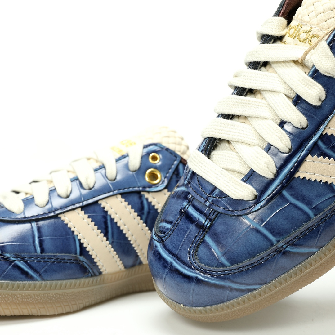 Adidas Originals Samba OG Navy Croc JH9825 - Image 8