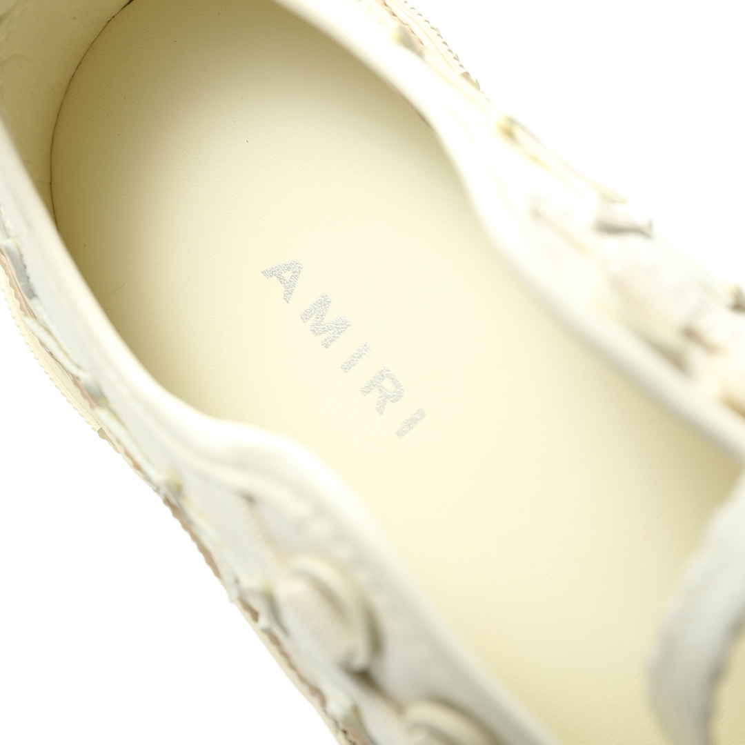 Amiri Stars Court Low Sneakers AWFOSR1147-271 - Image 8