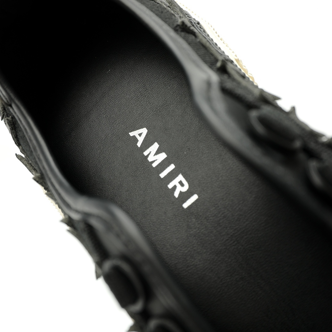 Amiri Stars Court Low Sneakers PXMFS003-004 - Image 8