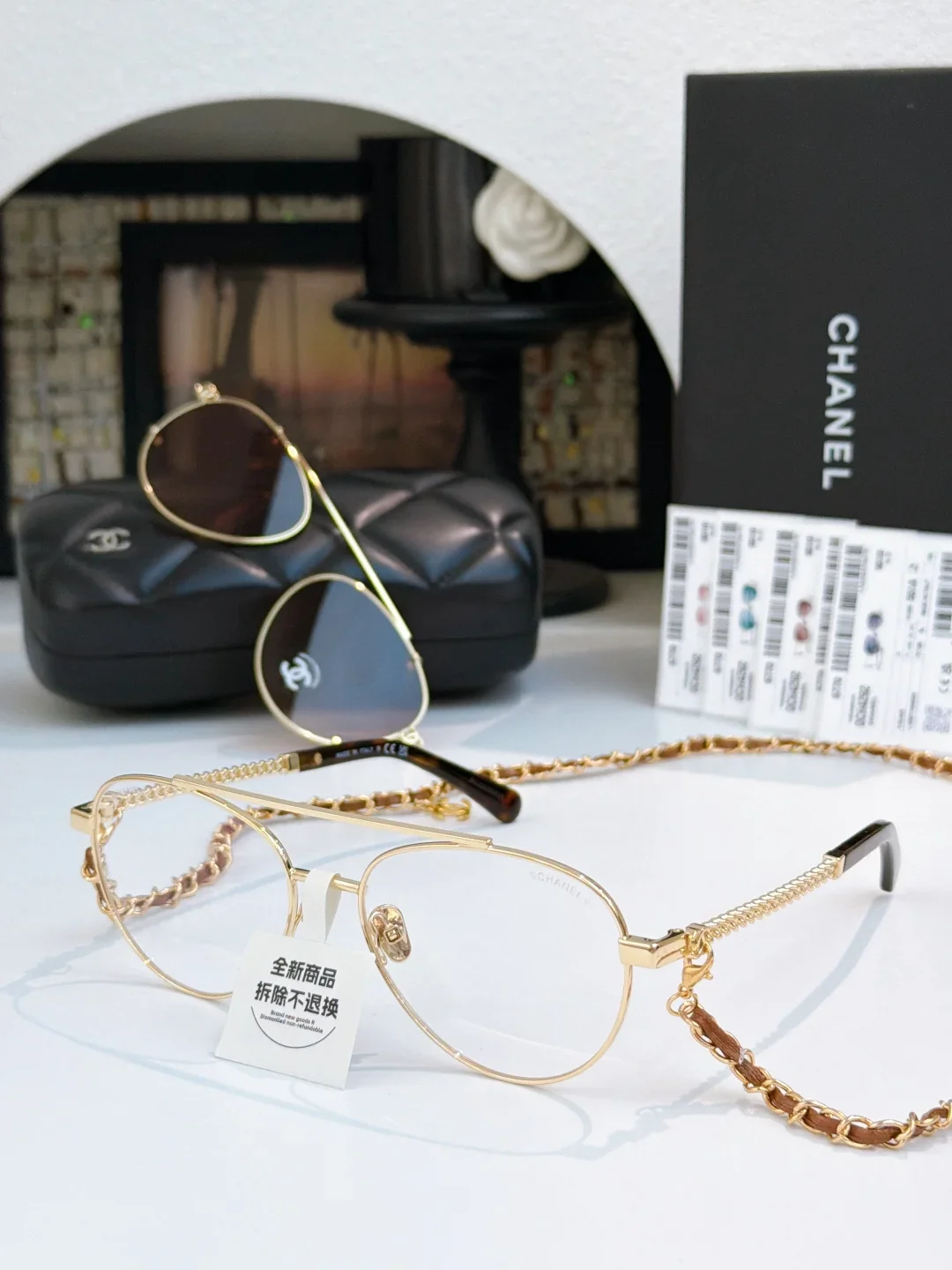 Alternative view of CHANEL Glasses & Sunglasses 145202607020212