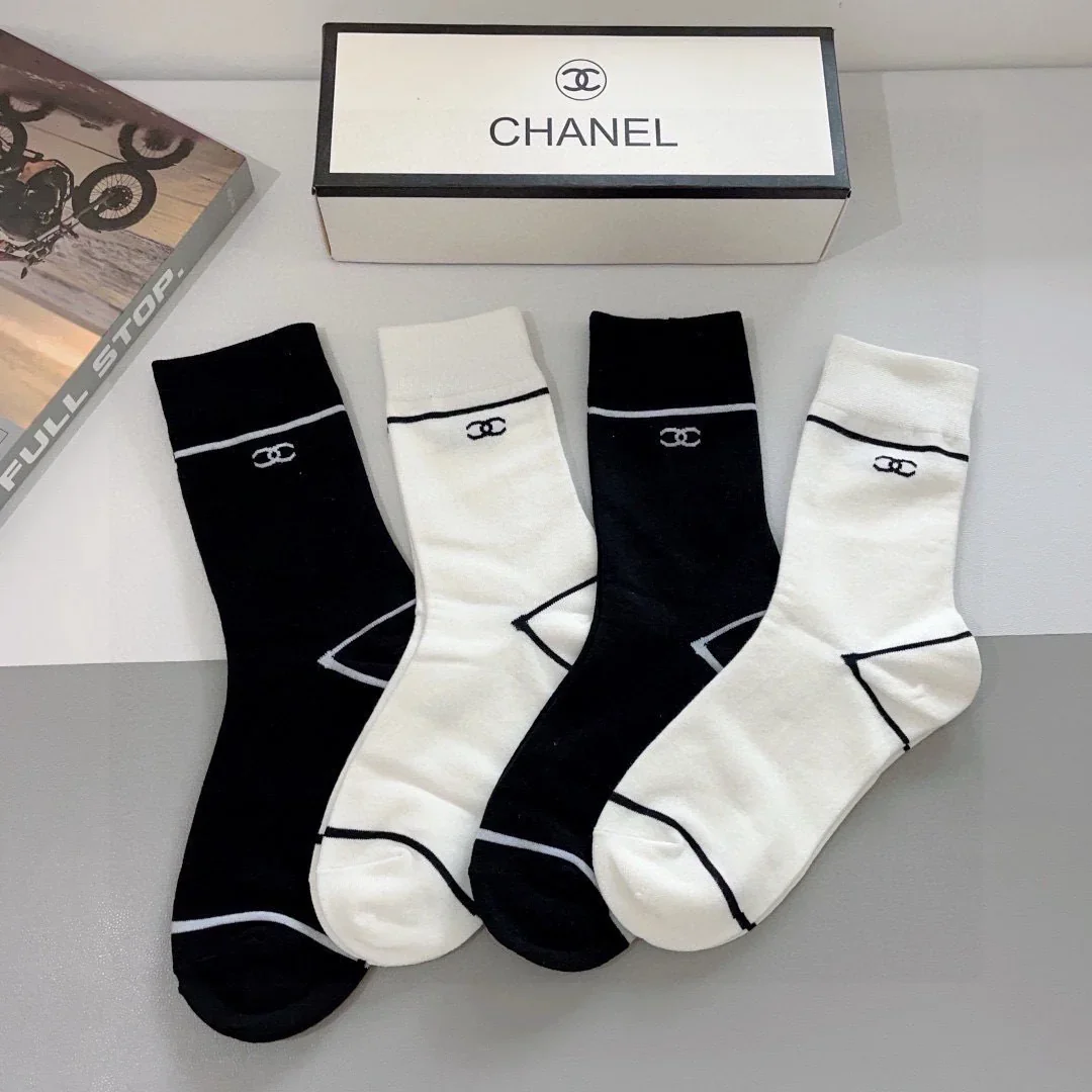 CHANEL Socks 45202607020267