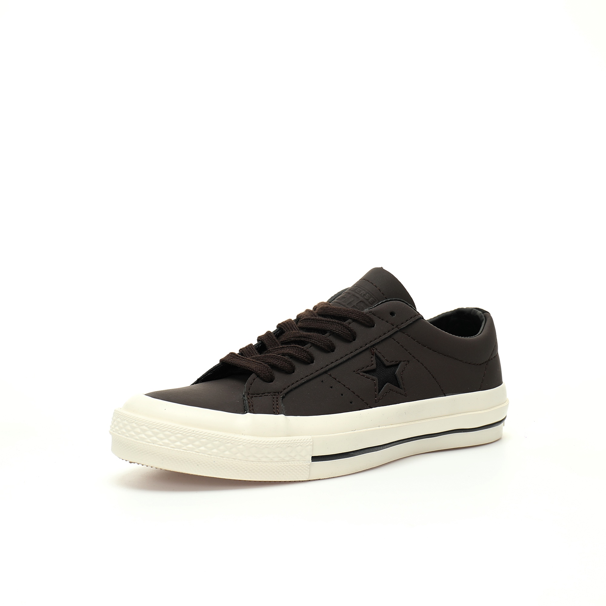 Converse Chuck One Star OX Leather Brown A02941C - Image 2