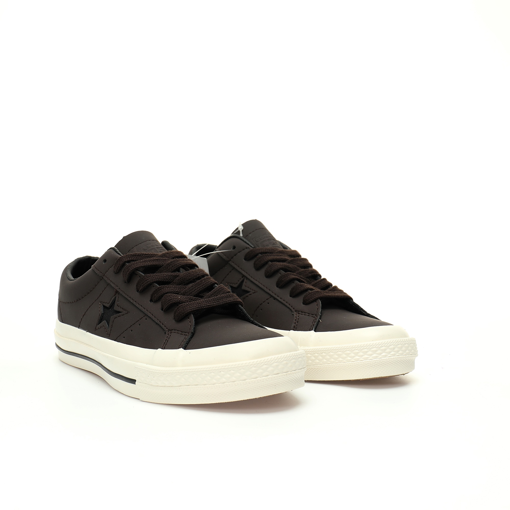 Converse Chuck One Star OX Leather Brown A02941C - Image 6