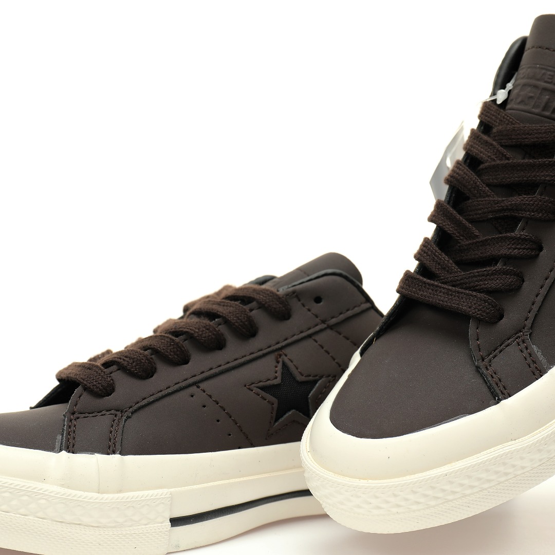 Converse Chuck One Star OX Leather Brown A02941C - Image 8