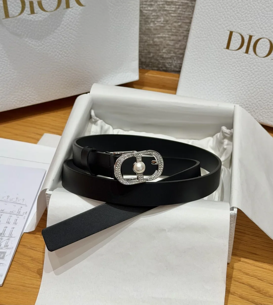 DIOR Belts Calfskin (Black) 2.0cm Width 170202607050257