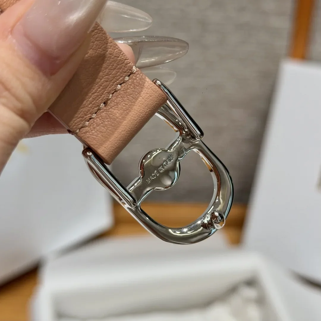 Alternative view of DIOR Belts Calfskin (Pink) 2.0cm Width 170202607050187