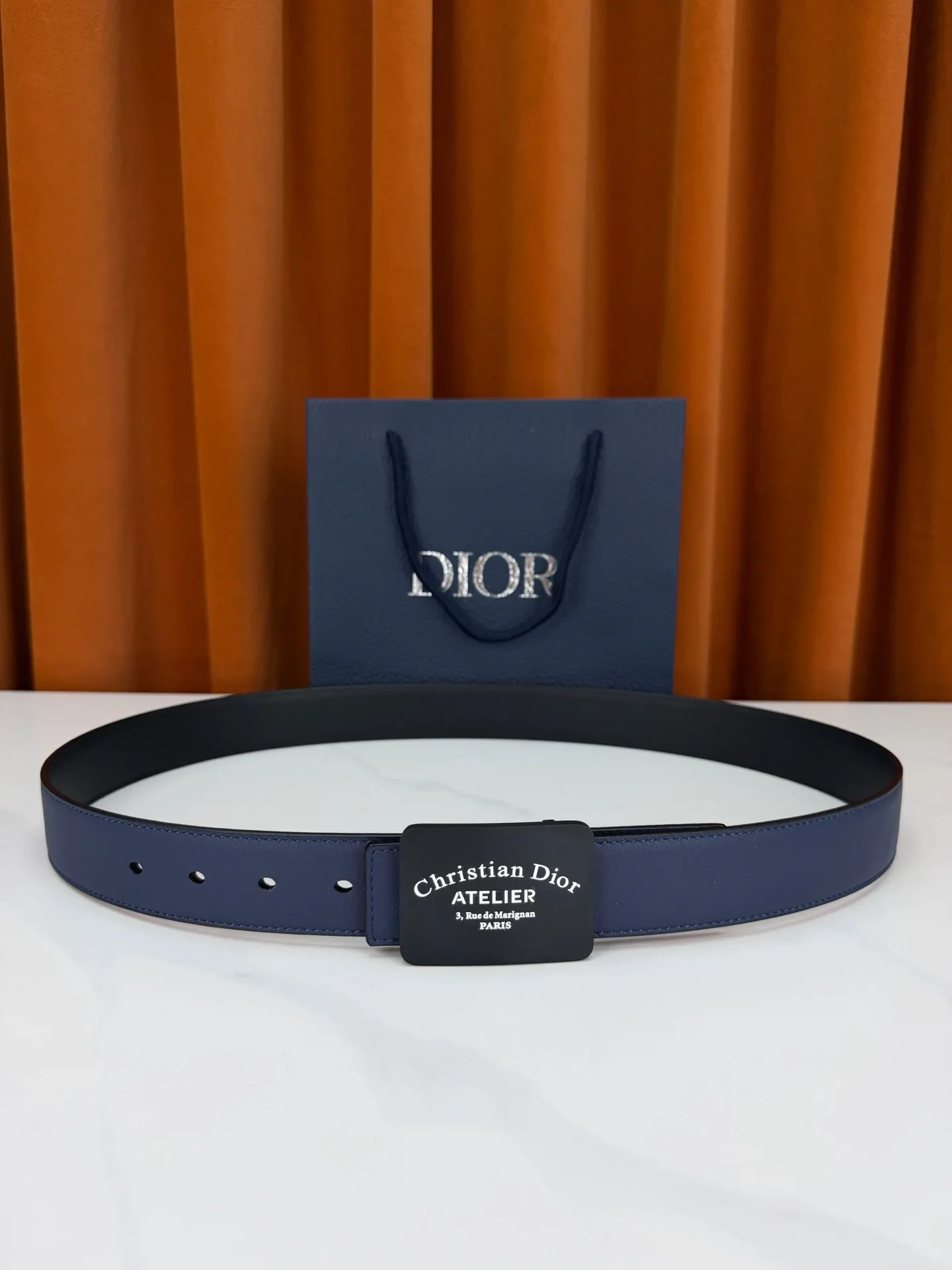 DIOR Belts Leather 3.5cm Width 160202607050268