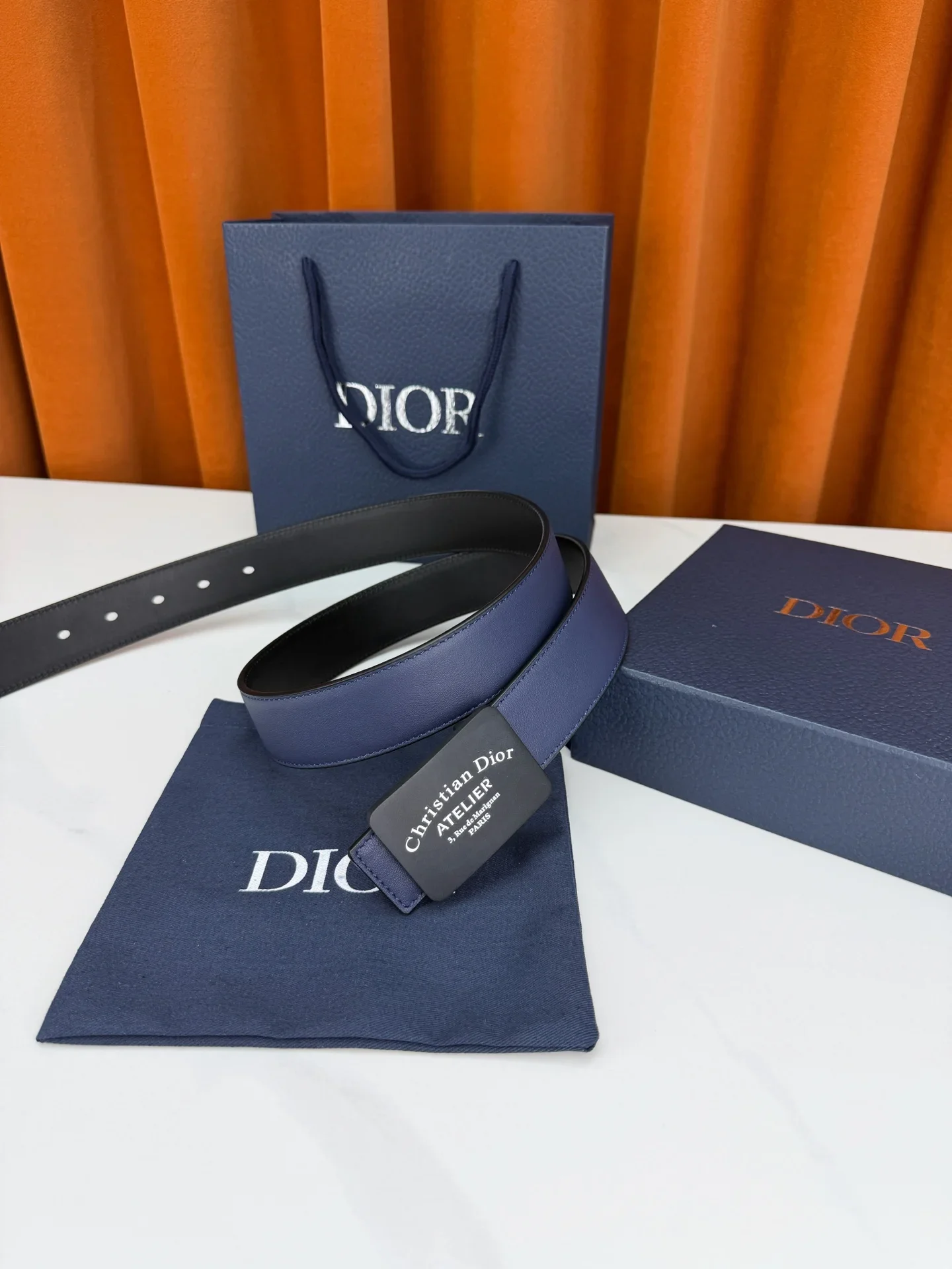 Alternative view of DIOR Belts Leather 3.5cm Width 160202607050268