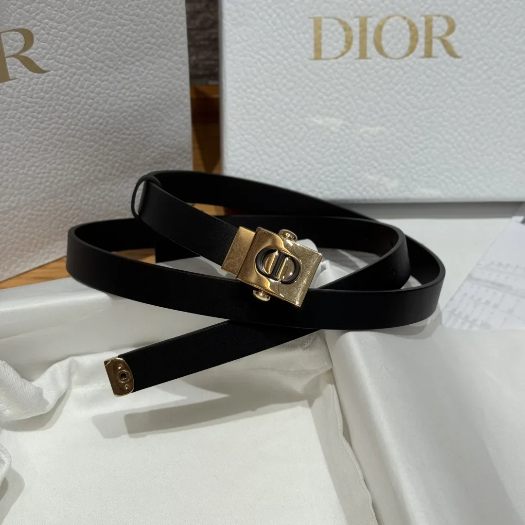 Alternative view of DIOR Belts Smooth Calfskin (Black) 2.0cm Width 170202607050229