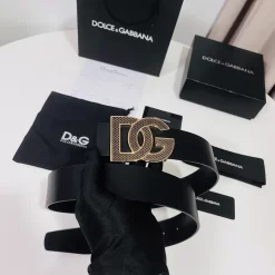 DOLCE & GABBANA Accessories Gold-plated Metal 4.0 CM 180202607050836