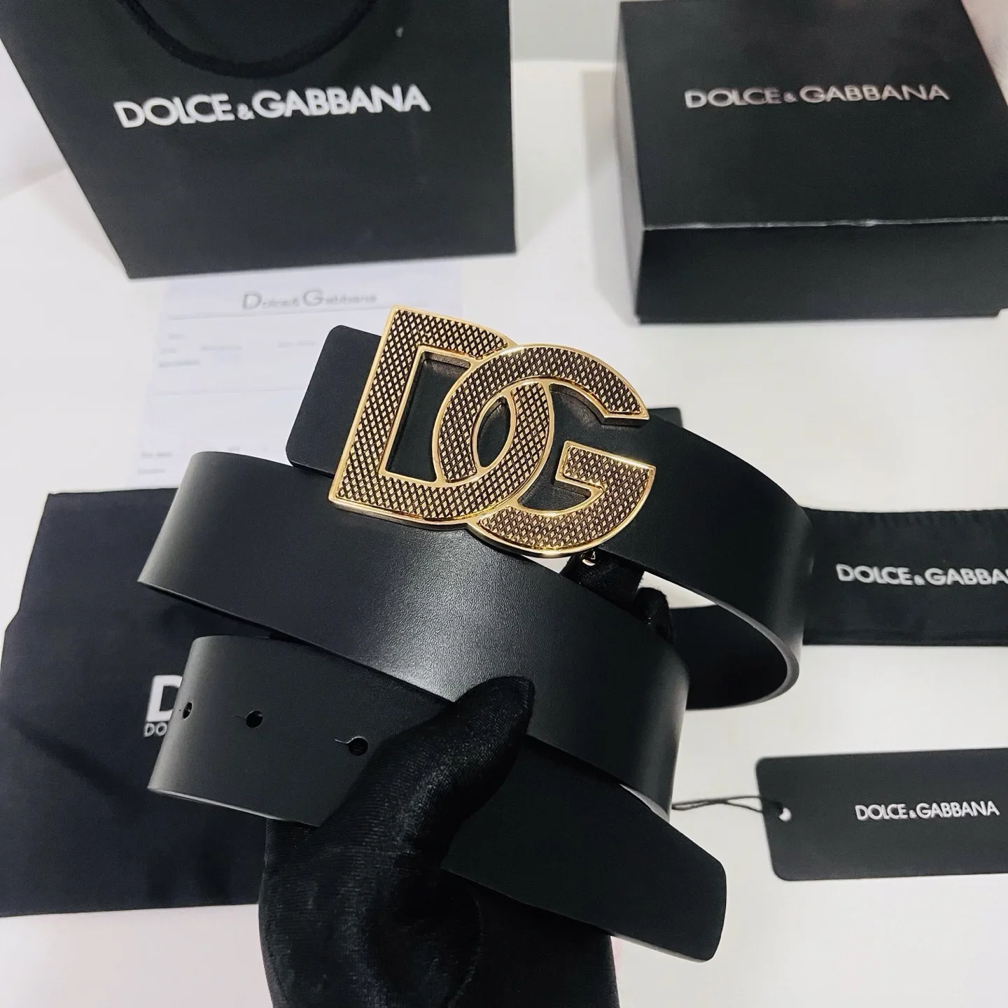 DOLCE & GABBANA Accessories Gold-plated Metal 4.0 CM 180202607050836 - Image 4