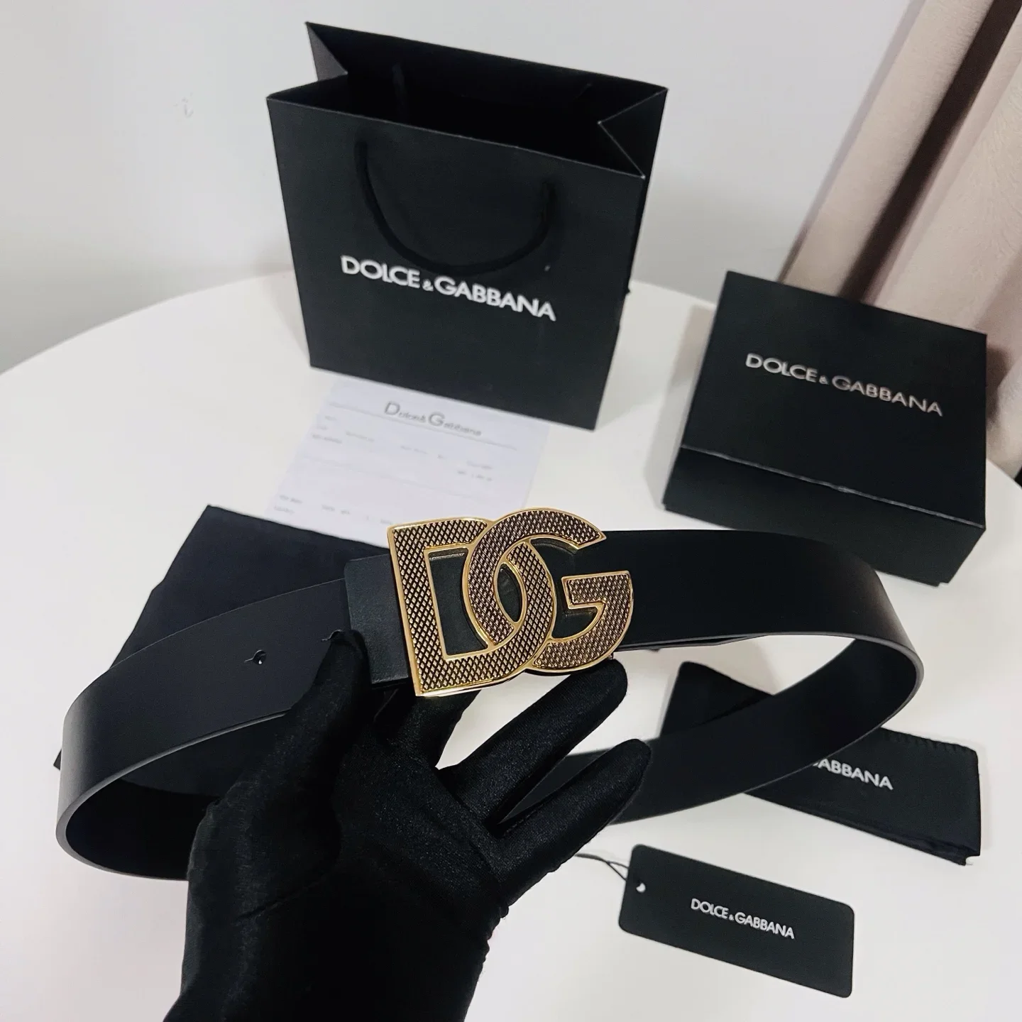 DOLCE & GABBANA Accessories Gold-plated Metal 4.0 CM 180202607050836 - Image 5