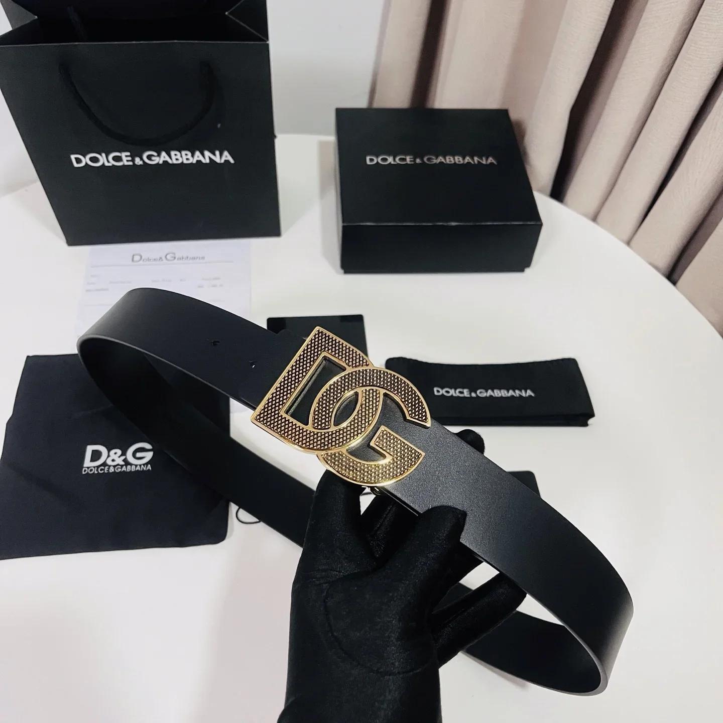 DOLCE & GABBANA Accessories Gold-plated Metal 4.0 CM 180202607050836 - Image 6