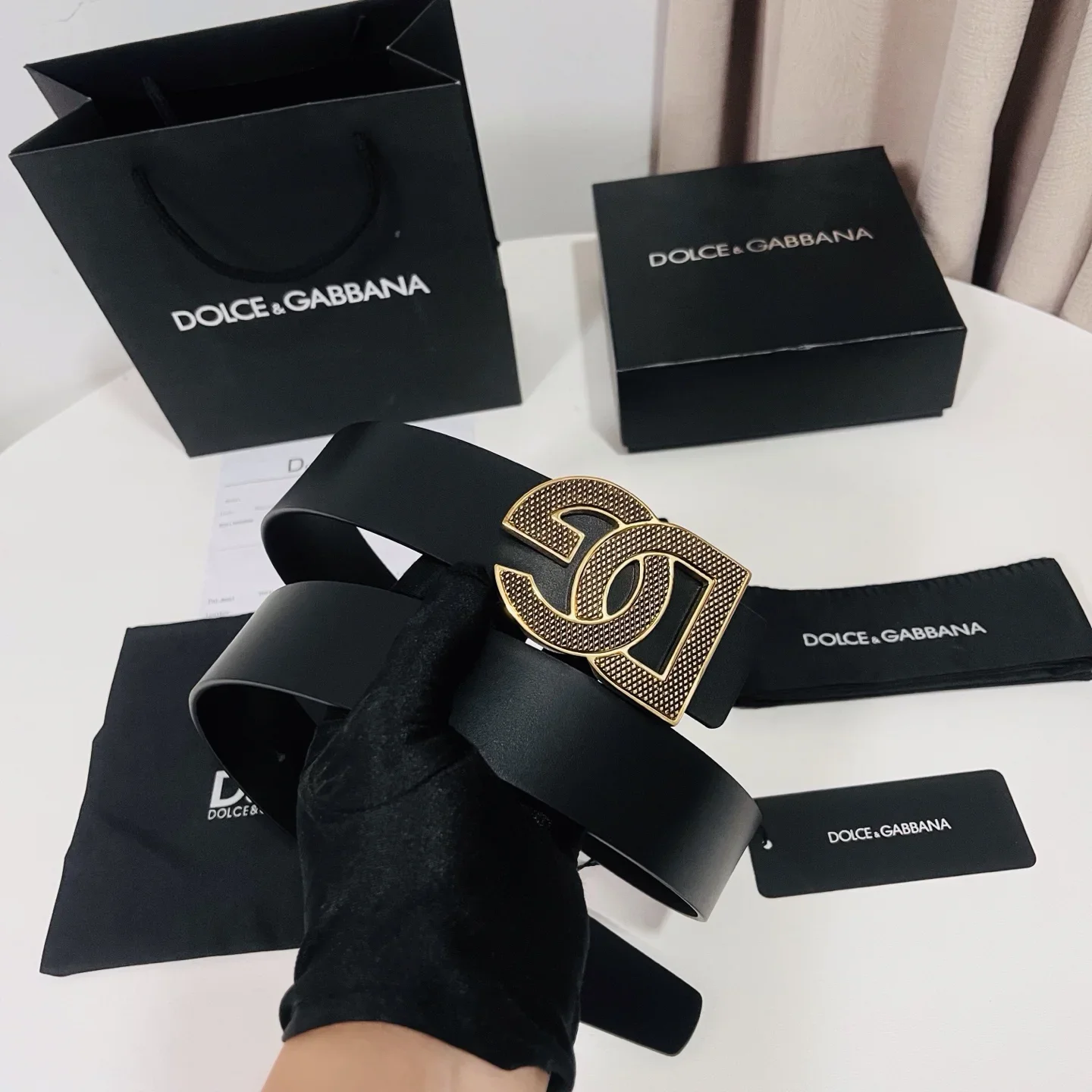DOLCE & GABBANA Accessories Gold-plated Metal 4.0 CM 180202607050836 - Image 7