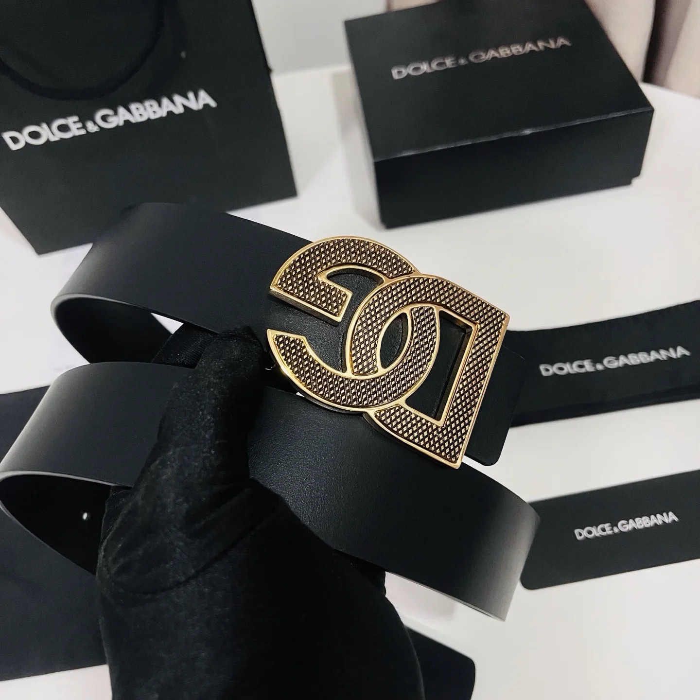 DOLCE & GABBANA Accessories Gold-plated Metal 4.0 CM 180202607050836 - Image 8