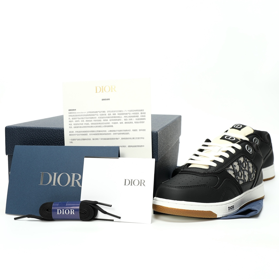 Dior B27 Oblique Galaxy Low Top Sneakers CD 3SN272ZIR_H965 - Image 9