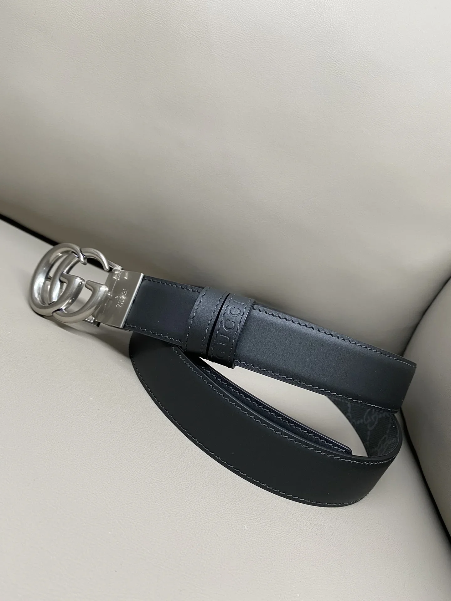 Alternative view of GUCCI Belts GG Supreme Canvas, Leather 160202607050364