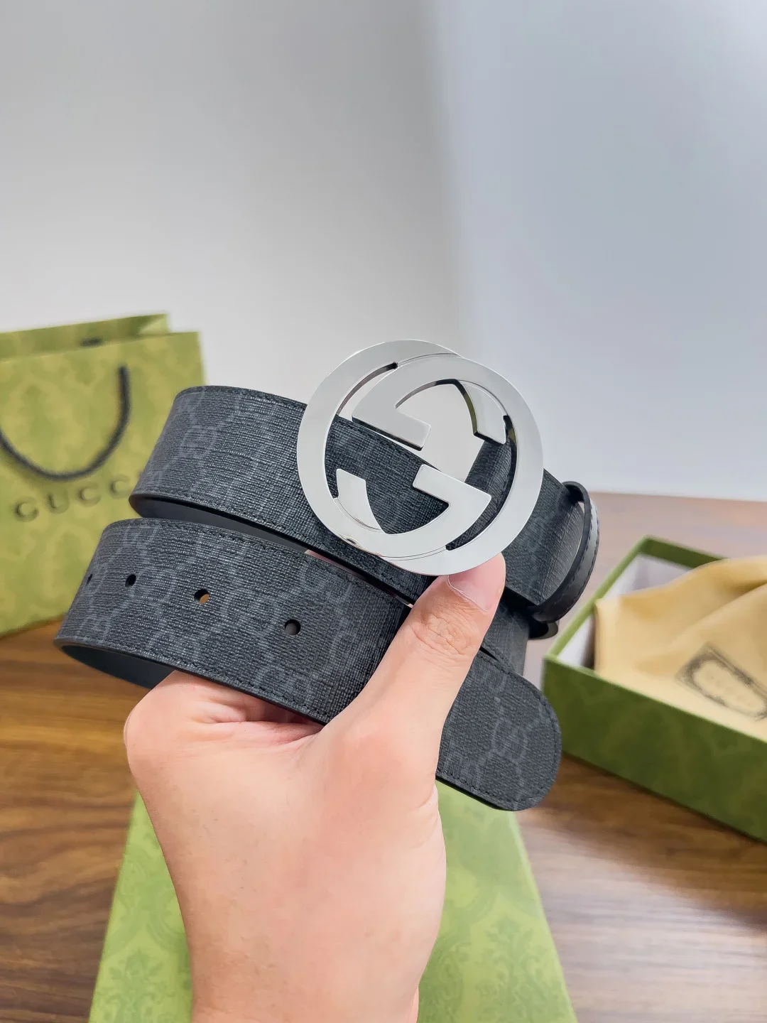 Alternative view of GUCCI Belts Leather 4.0cm Width 160202607050346