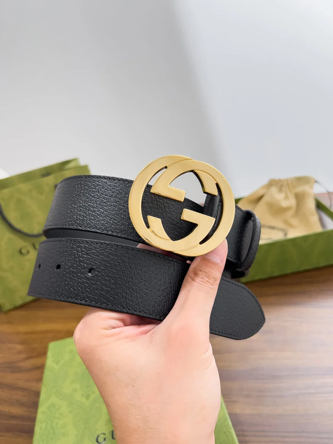 Alternative view of GUCCI Belts Leather 4.0cm Width 160202607050356