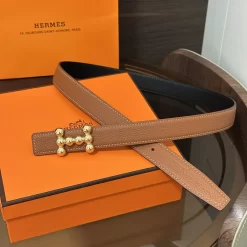 HERMES Accessories Calfskin Leather 160202607050838