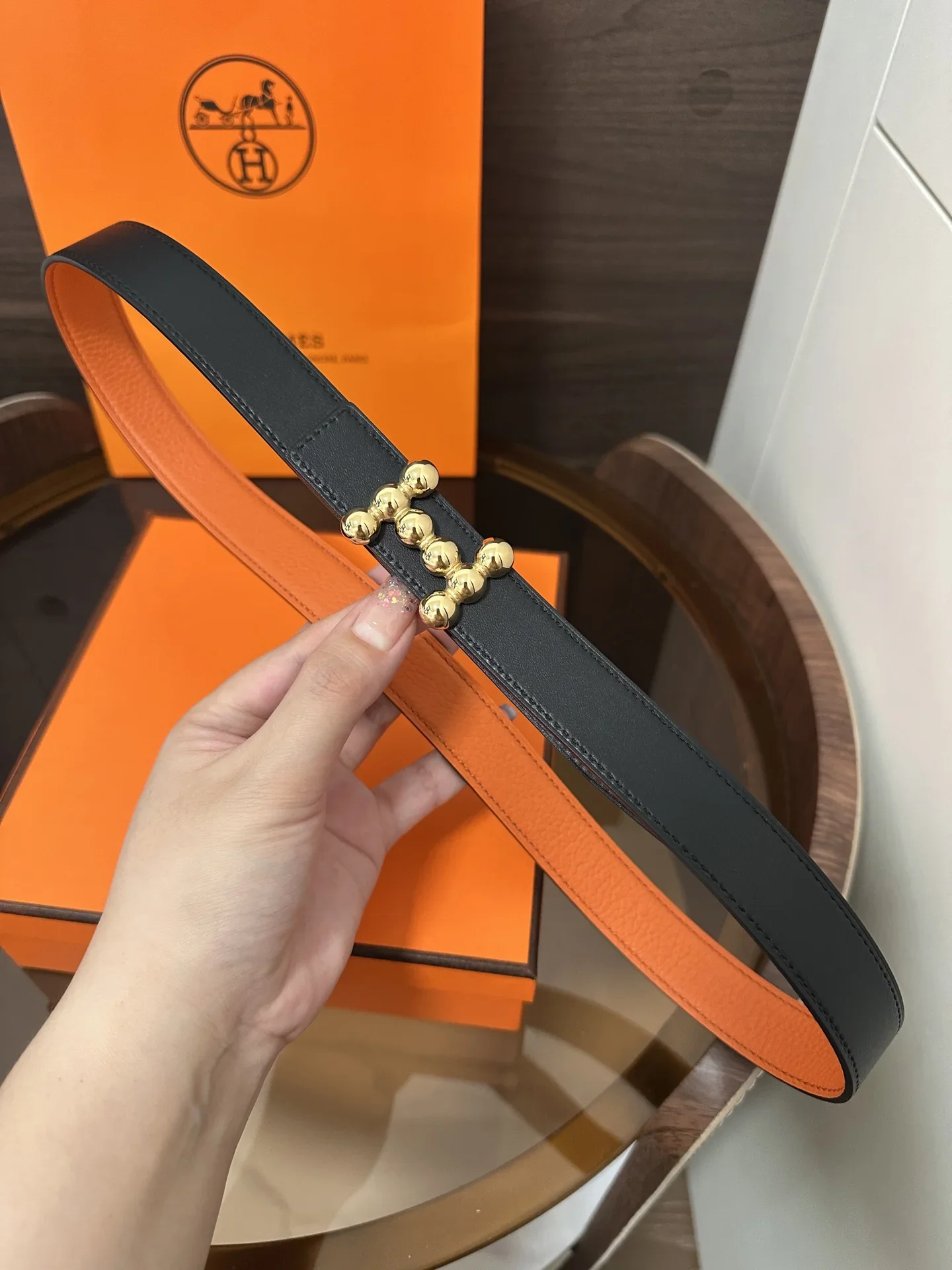 HERMES Accessories Calfskin Leather 160202607050839 - Image 4