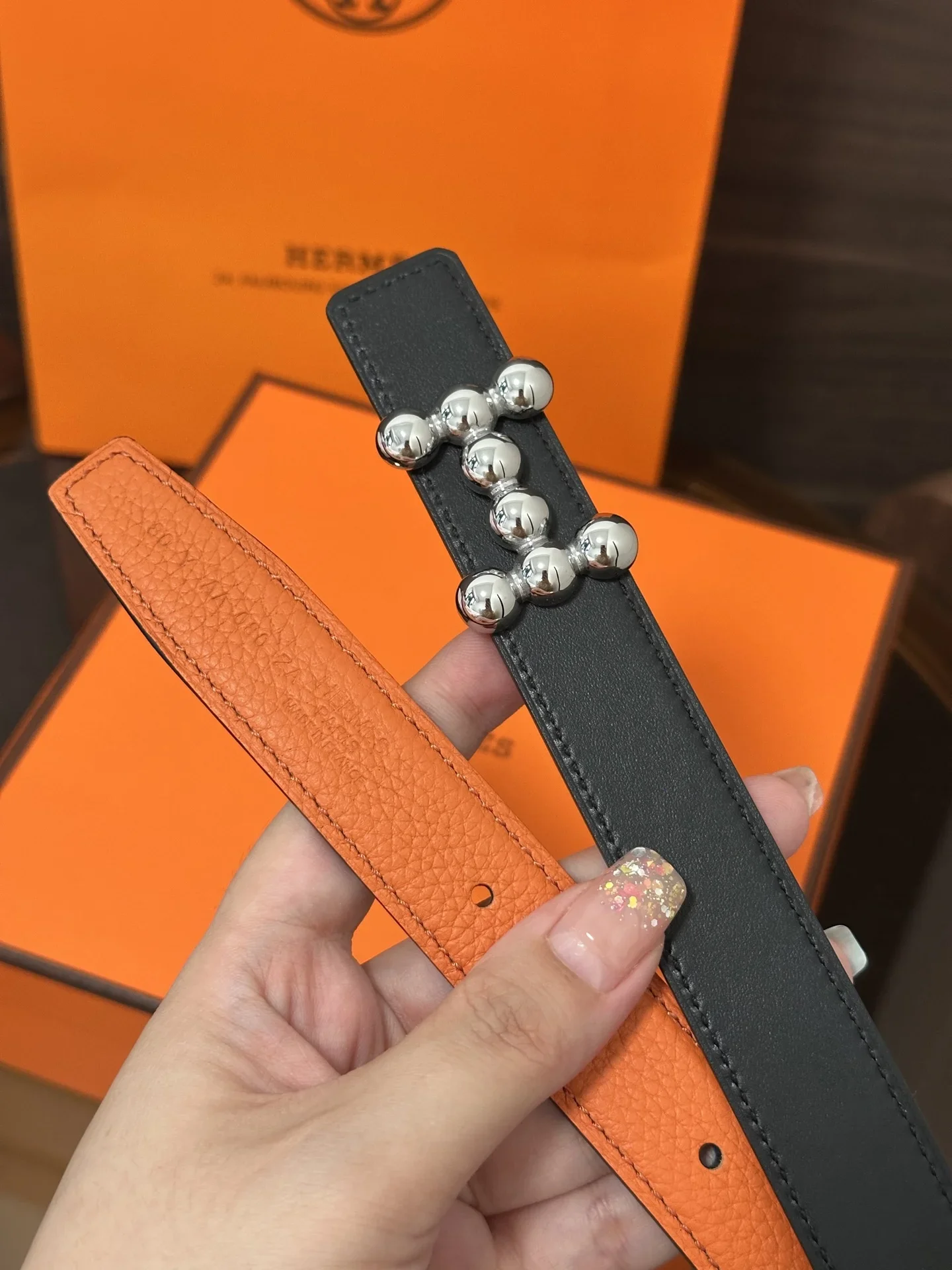 HERMES Accessories Calfskin Leather 160202607050839 - Image 6