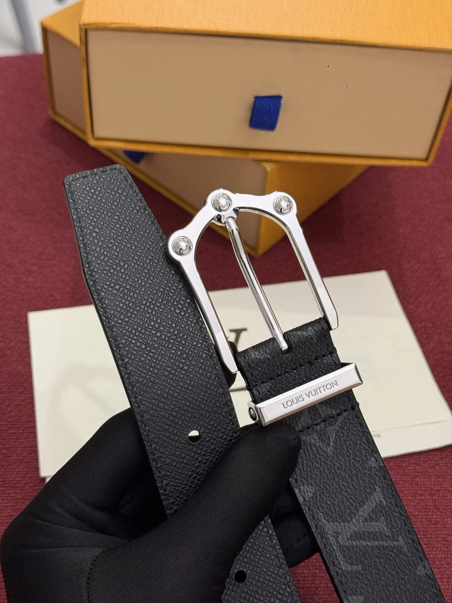 Alternative view of HERMES Belts Crocodile Leather 170202607050591
