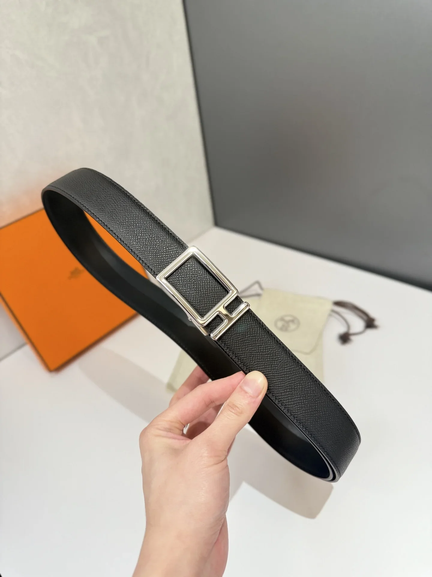HERMES Belts Leather 170202607050380