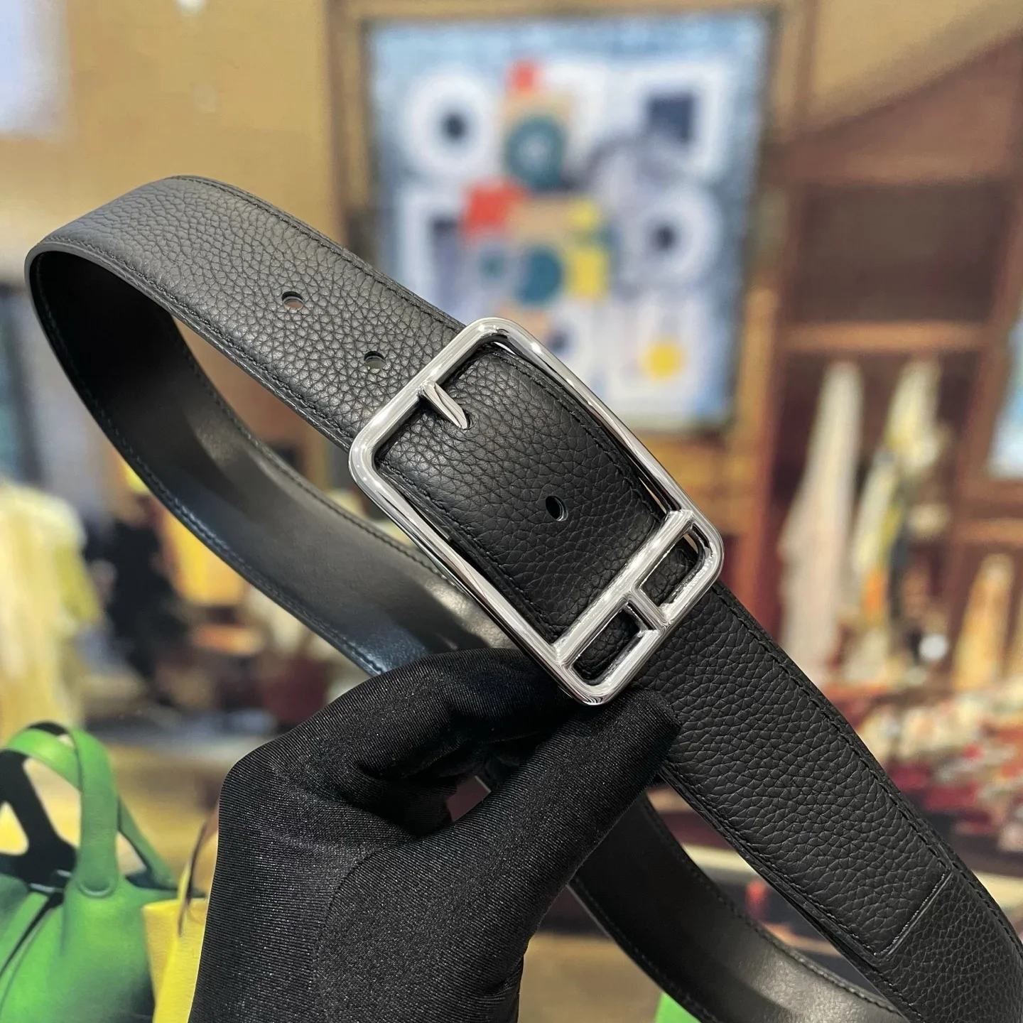 Alternative view of HERMES Belts Leather 38mm Width 220202607050374