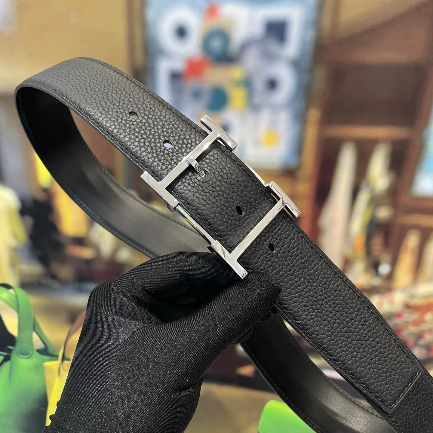 Alternative view of HERMES Belts Leather 38mm Width 220202607050385