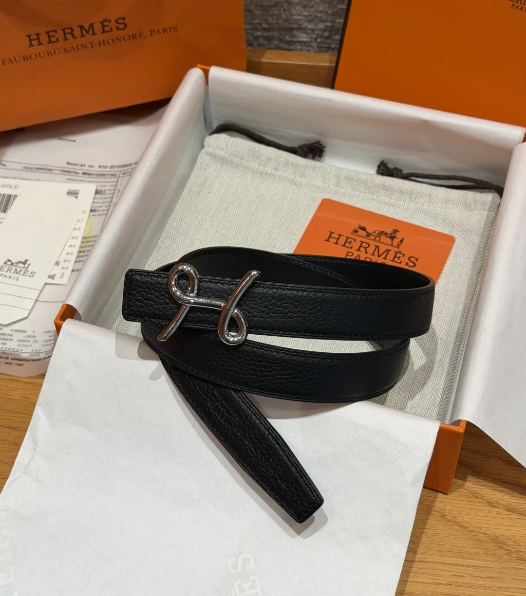 HERMES Belts Swift Leather, Togo Leather 170202607050382