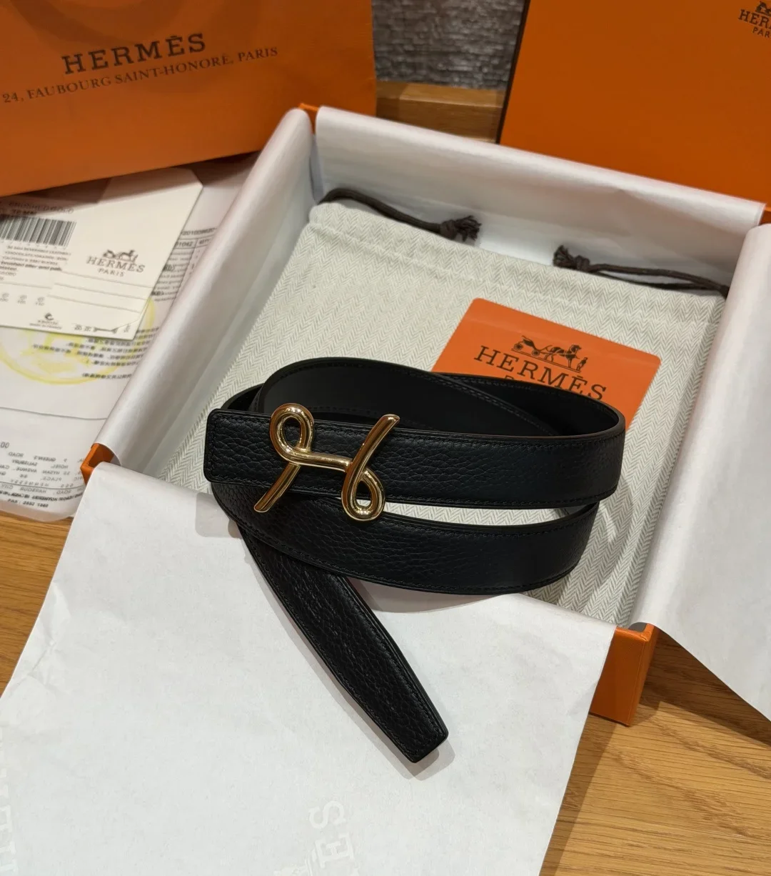 HERMES Belts Swift Togo Leather 170202607050379